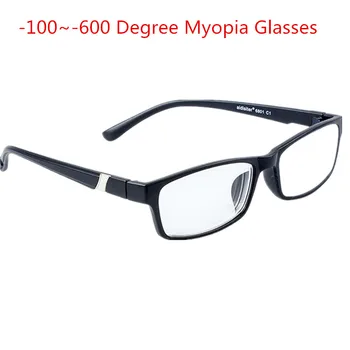 -1,0 -1,5 -2,0 -2,5 -3,0 -3,5 -4,0 ~-6,0 Рамки за късогледство HD Очила за късогледство с покритие от смола, Мъжки и женски недалновидни Очила
