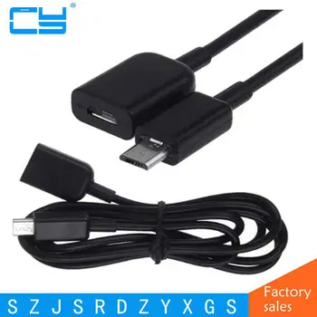 1 М Micro USB удължителен кабел Мъжки към micro usb Женски Удължител за Кабел Кабел OTG адаптер За Телефон, Таблет конектор 5 PIN