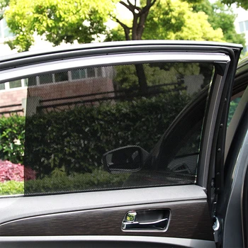 1 Чифт UV-Защита на Страничните Прозорци на Автомобила Козирка Електростатичен Нюанс на Прозореца на Колата сенника на Кутията с Високо Качество