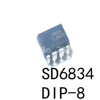 10 БР./ЛОТ SD6834 SD6834B led LCD чип-управление на мощността, DIP-8 в наличност