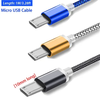 10 мм Дълъг Кабел за зареждане конектор Micro USB За Doogee S60 X20/X30/X5 X10/Max/Pro Shoot 2 Oukitel K10000/K3/C8 кабел-адаптер