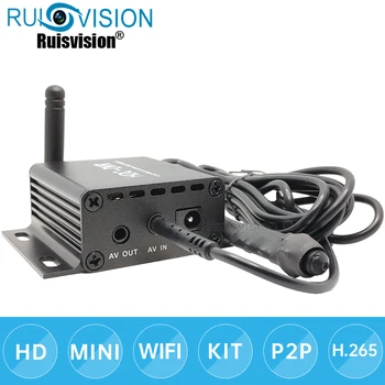 1080P Мини WiFi Комплект DVR с 2.0 MP IMX323 Малка Камера 1CH AHD Видеонаблюдение за Сигурност В Закрито Onvif RTSP DVR Записващо устройство