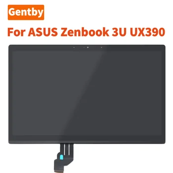 12,5-инчов За Asus ZenBook 3 UX390 UX390U UX390UA LCD дисплей в събирането на B125HAN03.0 FHD 30 контакти 1920X1080 Смяна на LCD дисплей за лаптоп