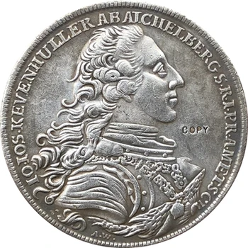 1726 Австрия 1 Талер монети копие 42 мм