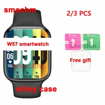 2 или 3 бр./лот Smochm IWO 15 W57 NFC 1,95 инчов дисплей 45 мм Винаги на екрана по Избор на лицето Водоустойчив Bluetooth-съвместими