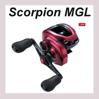 2019 Shimano Scorpion MGL 150 150HG 150XG 151HG 151XG Дясната, Лявата Риболовна Макара SVS на Спирачното Риболовен колелото