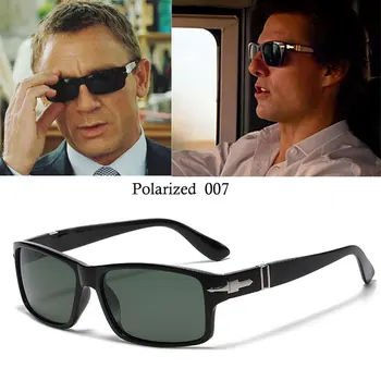 2021 мода Джеймс Бонд 007 ретро стил поляризирана мъж зад волана класически vintage слънчеви очила слънчеви очила с UV400