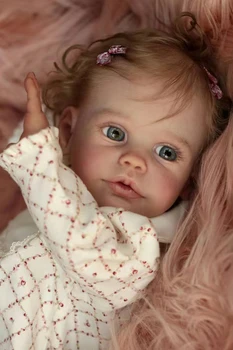23-инчов Bebe Reborn Празен комплект MAXI От Sigrid Bock Свеж Цвят Меко Докосване САМ ЧАСТ от Baby Преродения