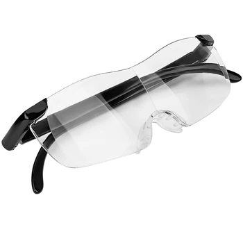 + 250 Градуса Дальнозоркие Очила За Защита На Очите 1,6 Пъти Увеличително Стъкло, Работни Очила, Лупи Очила