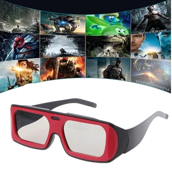 3D Визуален ефект Актуализиране на стила на 3D Филм Точките Ясен и качествен обектив за различни изисквания за Гледане на 3D Кино Очила