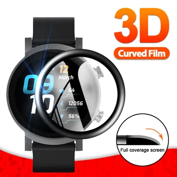 3D Мека Защитно Фолио От Фибростъкло За Ticwatch E3 HD на цял екран Защитен Калъф за Tic Watch E3 Аксесоари за Умни часа