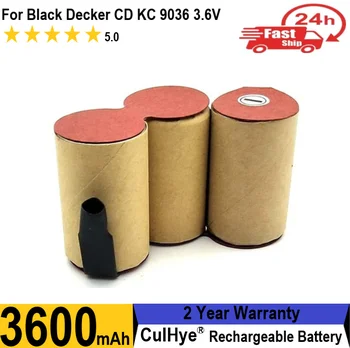 4/5 SC3600mAh Ni MH Батерия 3,6 за Black Decker CD KC 9036 KC 9039 KC9036 KC9039 За Black & Decker 3,6 На батерията