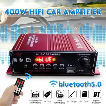 400 W Домашни Цифрови Усилватели Аудио 110-240 v Бас Аудио Мощност bluetooth Усилвател на Hi-Fi FM Auto Музика Субуфер Колони FM, AUX SD