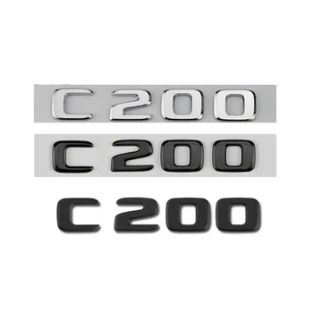 4шт w206 C200 комплект емблема на предната решетка, звезда лого задни лого turnk c200 4 matic букви