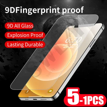 5-1 бр. защитно фолио 9H за iphone 6 6s 7 8 SE plus, защитно фолио за екрана на вашия телефон, смартфон на втвърдяване на стъкло