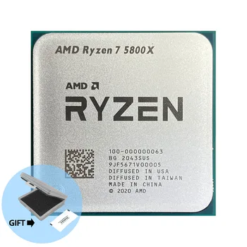 AMD Ryzen 7 5800X ах италиански хляб! r7 5800X 3,8 Ghz Восьмиядерный 16-стрийминг процесор на 7 НМ L3 = 32 m 100-000000063 Гнездо AM4
