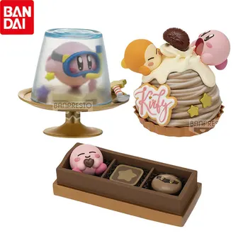 BANDAI Kirby Paldolce Колекция от 3 Kirby's Dream Land Аниме Фигурка Фигурки са подбрани Модел Играчки Детски Подарък За Рожден Ден
