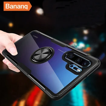 Bananq Калъф За Честта 30 20 10 30S 20i 10i 8S 7X Lite V30 Pro 8X Max Play Пръстен на Притежателя на Калъф За мобилен Телефон Huawei P Smart Plus 2019