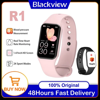 Blackview R1 Водоустойчив Умен Часовник За Мъже И Жени, Фитнес Тракер, монитор на сърдечната честота, следи Кръвното Налягане, Умни Часовници За IOS И Android