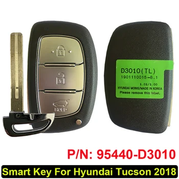 CN020129 Оригинален Умен Автомобилен ключ за Hyundai Tucson 2018, дистанционно Управление с 3 бутона 433 Mhz 47Chip P/N 95440-D3010 95440 D3010