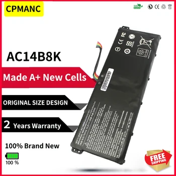 CPMANC AC14B8K НОВА Батерия За Acer Aspire CB3-111 CB5-311 ES1-511 ES1-512 ES1-520 S1-521 ES1-531ES1-731 E5-771G V3-371 V3-111