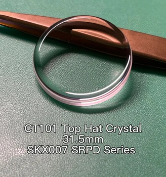 CT101 - Сапфирен кристал Top Hat, за смяна на SKX007 SRPD Mod