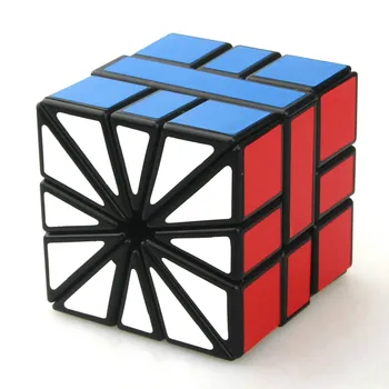 CubeTwist Куб Странна Форма Черно-Бял Квадрат II SQ2 3x3x3 Магистралата Куб Сектор Магически Куб Пъзел Играчка