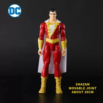 DC Shazam Колекция от Герои Фигурка Новата Около 30 см Материал PVC Гъвкави Панти Истински Спинмарстер Детски Ръчни Играчки