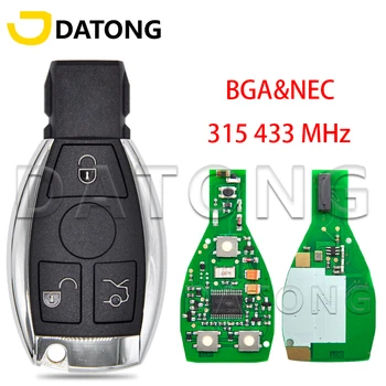 Datong World 5 бр./лот Авто Дистанционно Управление За Mercedes Benz A C E S Class 315 Mhz 433 Mhz Взаимозаменяеми Смарт ключ NEC $BGA Стил