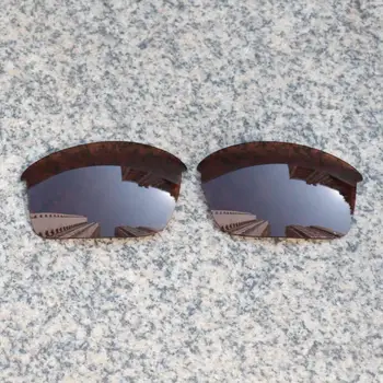 E. O. S Поляризирани Подобрени сменяеми лещи за слънчеви очила Oakley Bottle Rocket - Earth Brown Polarized