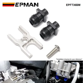 EPMAN Алуминиев AN-10 Въздушен Маслен Радиатор Адаптер за Комплект за BMW E36 Евро, E82, E9X 135/335, E46 M3 EPFT36BM