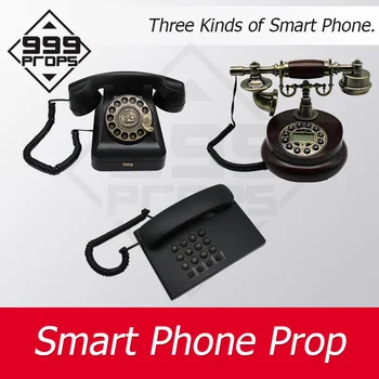 Escape Room Антикварен телефон Prop смартфон prop въведете правилния код, за да получите звукови подсказки или отворете заключване 999PROPS