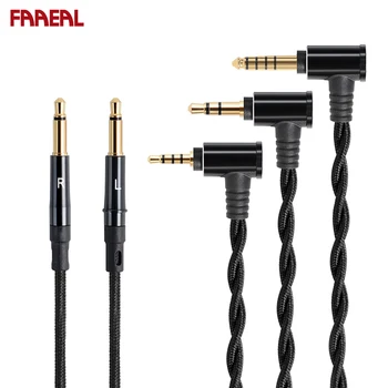 FAAEAL Взаимозаменяеми Кабел за Обновяване на слушалки Hifiman Sundara, Arya, Silvia, Denon AH-D600, 2,5 mm/3.5 mm/4,4 мм, Аксесоари за слушалки