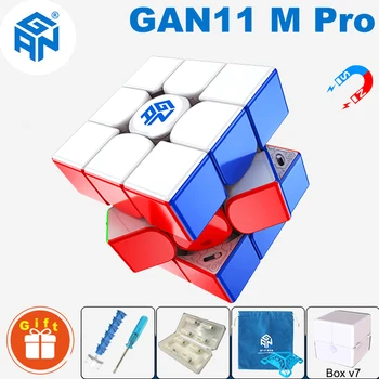 GAN 11 M Pro Магнитен Магически Куб 3x3 Рубик 3 ×3 Професионална Статия пъзел 3x3x3 Детски Играчки Rubix GAN11 Cubo Magico