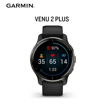 Garmin venu2 plus smart спортни часовници Bluetooth телефон работи измерване на сърдечната честота