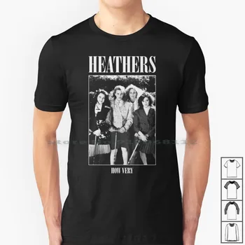 Heathers: How Very-Тениска с пародия на рок-риза от 100% памук, Хедър Макнамара, Момиче Gang, Момиче Gangs, Уинона Райдър, Филм Хизерс