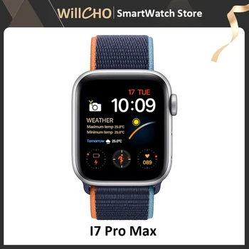 I7-Pro Max Умен Часовник Iwo 14 Pro Series 7 Оригинални Спорт Цифрови Часовници за Фитнес Смарт Часовници Мъжки Дамски за IOS и Android Часовници