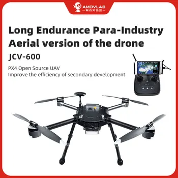 JCV-600 дальнобойный квазипромышленный въздушен безпилотни летателни апарати 600 ос distance PX4 с отворен код UAV