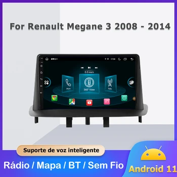 JMANCE За Renault Megane 3 2008-2014 радиото в автомобила AI Гласова Мултимедиен Плейър GPS Навигация Android без 2din 2 din dvd
