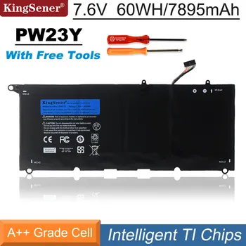 KingSener PW23Y Подмяна на Нова Батерия за Лаптоп DELL XPS 13 9360 Серия RNP72 TP1GT 7,6 V, 60WH
