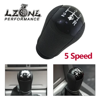 LZONE - Черна 5-степенна дръжка за превключване на предавките за Ford / Focus / Mondeo / Транзит / Galaxy / Fiesta 2005-2010 JR-GSK95