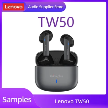 Lenovo Original TW50 TWS 5.3 Безжични Слушалки Bluetooth Слушалки със Сензорен контрол Слушалки С Двоен Микрофон Детска Слушалки