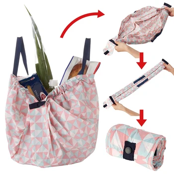 MABULA за Многократна употреба за Хранителни стоки Чанти Екологични Сгъваема Чанта За Пазаруване с Голям Капацитет, Компактна Чанта За Пазаруване, Миещи Трайни Чанти