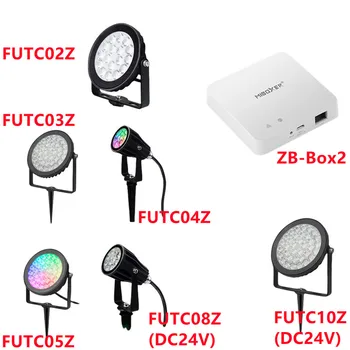 Miboxer 6 W 9 W RGB + CCT Led Градински лампа Zigbee 3,0 Водоустойчив IP66 FUTC02Z Умен Уличен Лампа за Косене на Гласов/Приложение за Управление на ZB-Box2