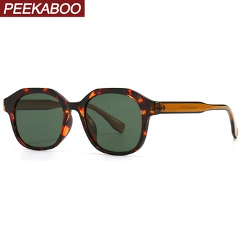 Peekaboo женски квадратни слънчеви очила за мъже леопардовые ретро слънчеви очила за жени uv400 дропшиппинг 2021 зимни подаръци евтино