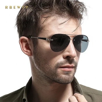 RBEWTP 2019 Нови Поляризирани Слънчеви очила от сплав luxuryLunxry Аксесоари за очила Google 743