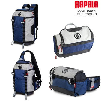 Rapala Риболовни Принадлежности Чанта многофункционален комплект риболовни принадлежности чанта, портфейл, джоб на едното рамо чанта открит раница стръв скута чанти