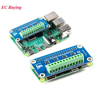 Raspberry Pi Монитор за ток/Мощност HAT I2C/SMBus за Raspberry Pi 4-Канален ADC I2C IIC Интерфейс SMBus Модул Текущото Напрежение