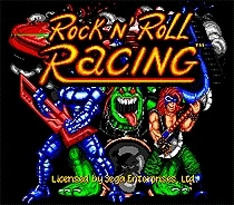 Rock ' n ' Roll Racing 16 бита MD Игрална карта За Sega Mega Drive За Genesis