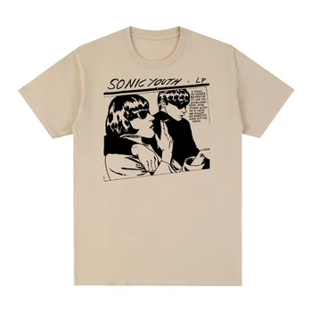 Sonic Youth Rock Реколта тениска harajuku градинска Лятна Памучен Мъжка Тениска Нова ТЕНИСКА Дамски Блузи